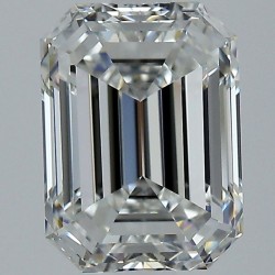 Diament szlif szmaragdowy, 2ct, VVS1, G, GIA 2526201963
