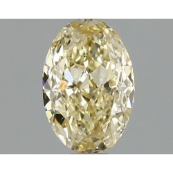 Diament laboratoryjny o barwie fantazyjnej szlif owalny, 1.01ct, VVS2, Fancy Yellow, IGI LG667455723