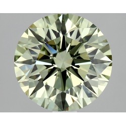 Diament laboratoryjny o barwie fantazyjnej szlif okrągły, 1.56ct, VVS2, Fancy Vivid Green, IGI LG704577720