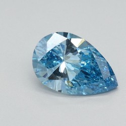 Diament laboratoryjny o barwie fantazyjnej szlif gruszkowy, 0.62ct, VVS2, Fancy Vivid Blue, IGI LG584356849