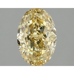 Diament laboratoryjny o barwie fantazyjnej szlif owalny, 2.07ct, VVS2, Fancy Intense Yellow, IGI LG674559054