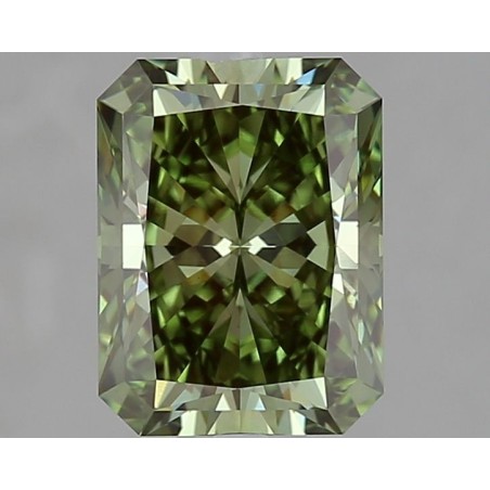 Diament laboratoryjny o barwie fantazyjnej radiant, 2.06ct, VVS2, Fancy Vivid Green, IGI LG618451958