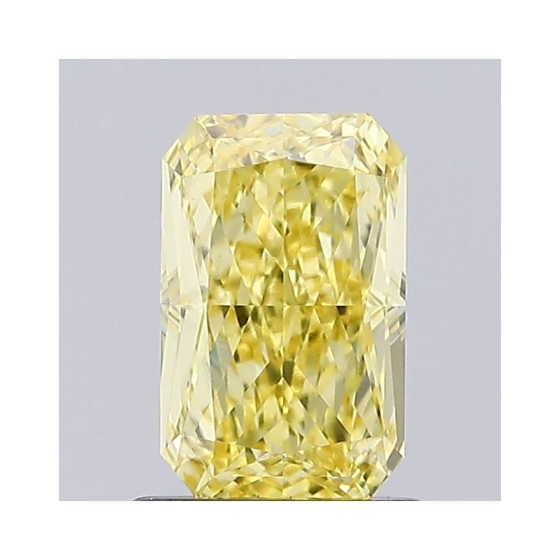 Diament laboratoryjny o barwie fantazyjnej radiant, 1.09ct, VVS2, Fancy Vivid Yellow, IGI LG741573124