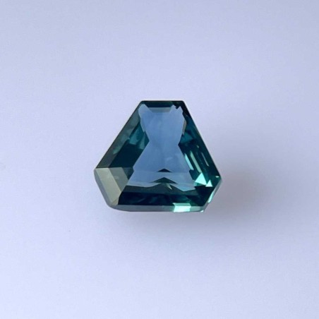 Szafir szlif latawca, 2.02 ct, TEAL, GIA 2514677589