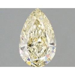 Diament laboratoryjny o barwie fantazyjnej szlif gruszkowy, 1.07ct, VVS2, Fancy Yellow, IGI LG680548993