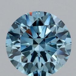 Diament laboratoryjny o barwie fantazyjnej szlif okrągły, 2.09ct, VVS2, Fancy Vivid Blue, IGI LG702579570