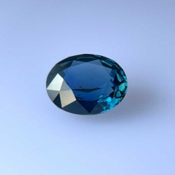 Szafir szlif owalny, 5.13 ct, TEAL, GIA 2516678037