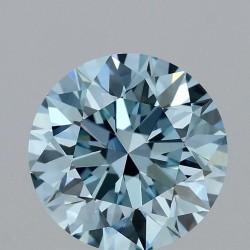 Diament laboratoryjny o barwie fantazyjnej szlif okrągły, 2.08ct, VVS2, Fancy Vivid Blue, IGI LG705518698