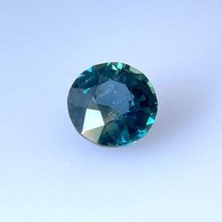Szafir szlif okrągły, 2.15 ct, TEAL, GIA 2514678211