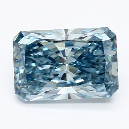 Diament laboratoryjny o barwie fantazyjnej radiant, 2.14ct, VVS2, Fancy Vivid Blue, IGI LG623481932