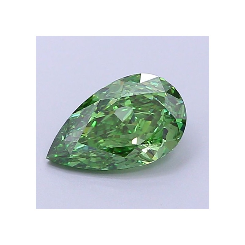 Diament laboratoryjny o barwie fantazyjnej szlif gruszkowy, 1.05ct, VVS2, Fancy Vivid Green, IGI LG713526320 Diament laboratoryjny o barwie fantazyjnej szlif gruszkowy, 1.05ct, VVS2, Fancy Vivid Green, IGI LG713526320