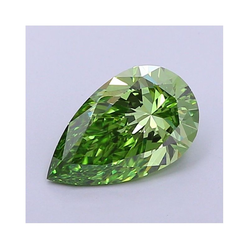 Diament laboratoryjny o barwie fantazyjnej szlif gruszkowy, 1.04ct, VVS2, Fancy Vivid Green, IGI LG700502788 Diament laboratoryjny o barwie fantazyjnej szlif gruszkowy, 1.04ct, VVS2, Fancy Vivid Green, IGI LG700502788