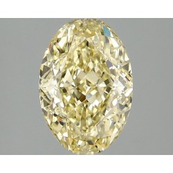 Diament laboratoryjny o barwie fantazyjnej szlif owalny, 2.01ct, VVS2, Fancy Intense Yellow, IGI LG690506529