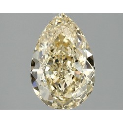 Diament laboratoryjny o barwie fantazyjnej szlif gruszkowy, 2.05ct, VVS2, Fancy Vivid Yellow, IGI LG690506546