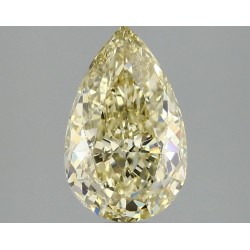 Diament laboratoryjny o barwie fantazyjnej szlif gruszkowy, 2.09ct, VVS2, Fancy Intense Yellow, IGI LG690506528