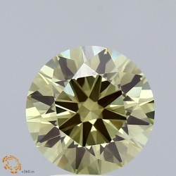 Diament laboratoryjny o barwie fantazyjnej szlif okrągły, 1.98ct, VVS2, Fancy Intense Green, IGI LG662480172