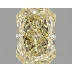 Diament laboratoryjny o barwie fantazyjnej radiant, 1.59ct, VVS2, Fancy Intense Yellow, IGI LG674554667
