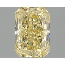 Diament laboratoryjny o barwie fantazyjnej radiant, 1.59ct, VVS2, Fancy Intense Yellow, IGI LG675578385