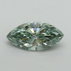 Diament laboratoryjny o barwie fantazyjnej markiza, 1.03ct, VVS2, Fancy Intense Green, IGI LG614314516