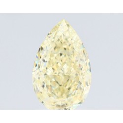 Diament o barwie fantazyjnej szlif gruszkowy, 1.24ct, VS1, W-X, GIA 2235735897