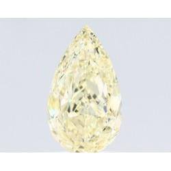 Diament o barwie fantazyjnej szlif gruszkowy, 1.01ct, VS2, W-X, GIA 5232735842