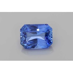 Szafir szlif szmaragdowy, 7.35 ct, BLUE, GIA 2496884674