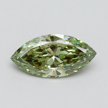 Diament laboratoryjny o barwie fantazyjnej markiza, 1.02ct, VVS2, Fancy Vivid Green, IGI LG610349681