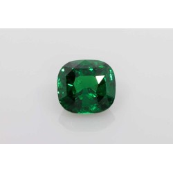 Granat szlif poduszkowy, 3.03 ct, GREEN, GIA 6233470902