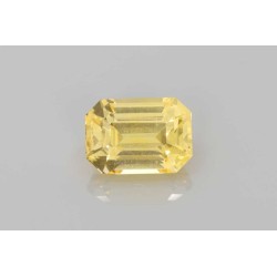 Szafir szlif szmaragdowy, 2.54 ct, YELLOW, GIA 1529090300