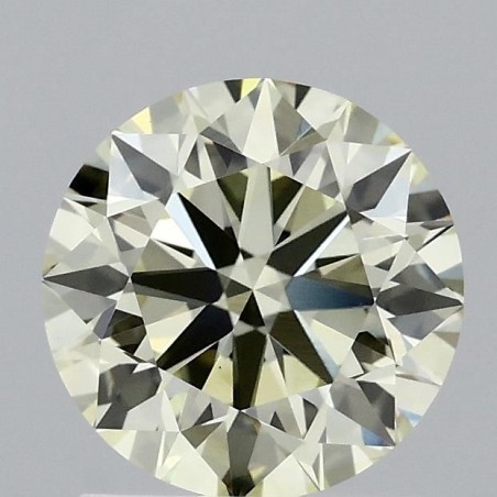 Diament laboratoryjny o barwie fantazyjnej szlif okrągły, 1.43ct, VVS2, Fancy Light Yellow, IGI LG693512245