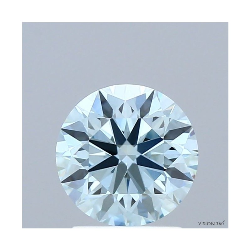 Diament laboratoryjny o barwie fantazyjnej szlif okrągły, 1.39ct, VVS2, Fancy Intense Blue, IGI LG735538188