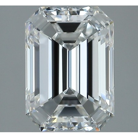 Diament szlif szmaragdowy, 2ct, VVS1, F, GIA 5526864738