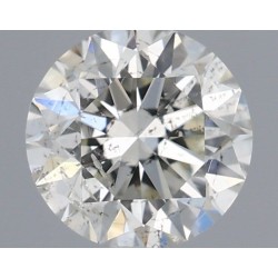 Diament szlif okrągły, 0.5ct, SI2, H, IGI 731562704