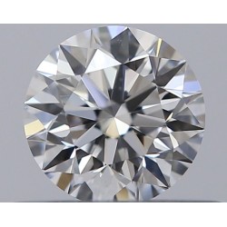 Diament szlif okrągły, 0.35ct, VVS1, E, GIA 6532115647
