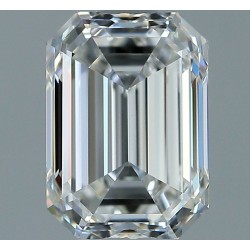 Diament szlif szmaragdowy, 1.5ct, VVS2, F, GIA 6532286027