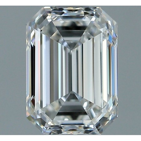 Diament szlif szmaragdowy, 1.5ct, VVS2, F, GIA 6532286027