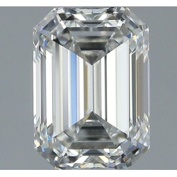 Diament szlif szmaragdowy, 1.53ct, VVS1, H, GIA 7526795049