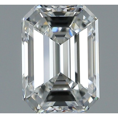 Diament szlif szmaragdowy, 1.5ct, VVS2, G, GIA 6535406573