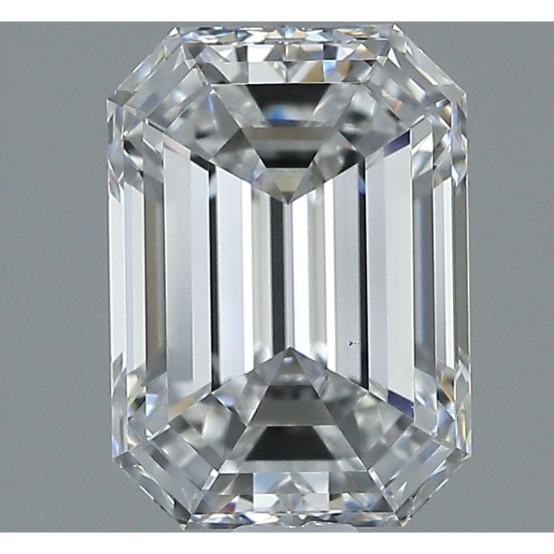 Diament szlif szmaragdowy, 1.8ct, VS1, E, GIA 1533335347