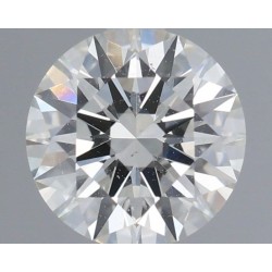 Diament szlif okrągły, 0.72ct, SI1, I, IGI 689512685