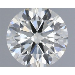 Diament szlif okrągły, 0.72ct, SI1, I, IGI 720532397