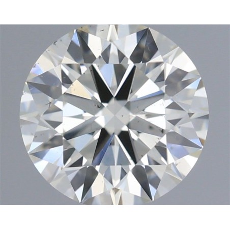 Diament szlif okrągły, 0.72ct, SI1, I, IGI 720532397