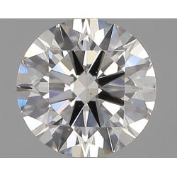 Diament szlif okrągły, 0.5ct, SI1, H, GIA 6521223412