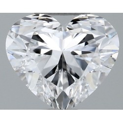 Diament serce, 0.5ct, VS1, D, GIA 5536724815