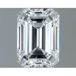Diament szlif szmaragdowy, 0.7ct, VS2, F, GIA 7536724380