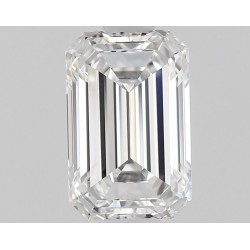 Diament szlif szmaragdowy, 0.72ct, VVS1, D, GIA 6531860035