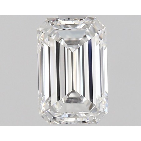 Diament szlif szmaragdowy, 0.72ct, VVS1, D, GIA 6531860035