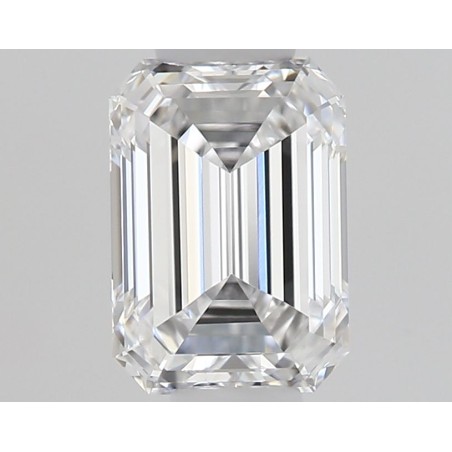 Diament szlif szmaragdowy, 0.5ct, VVS1, D, GIA 1538860921