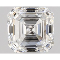 Diament szlif szmaragdowy kwadratowy, 0.71ct, VVS1, E, GIA 6532859005