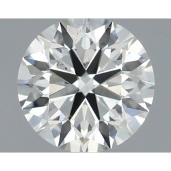 Diament szlif okrągły, 0.51ct, SI1, H, IGI 731563169